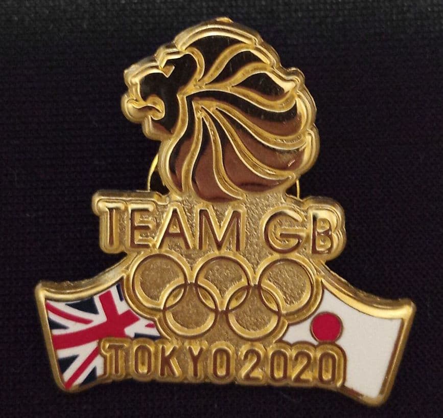 イギリス代表　ピンバッチ　GREAT BRITAIN 東京オリンピック2020