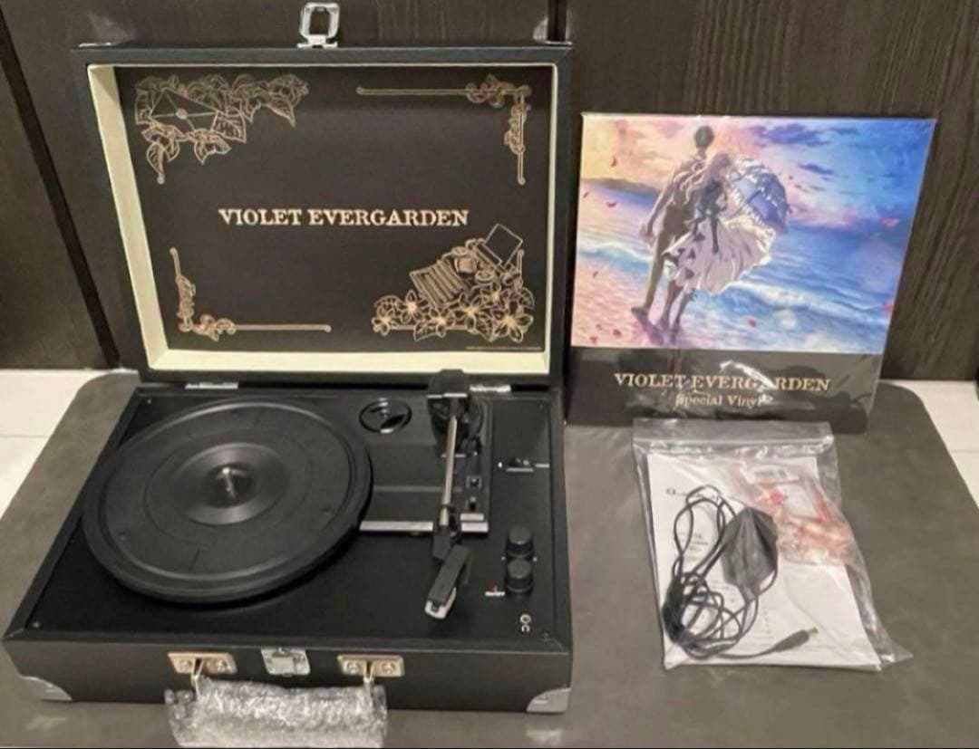 ヴァイオレット・エヴァーガーデン×ONKYO ターンテーブル 新品未使用品