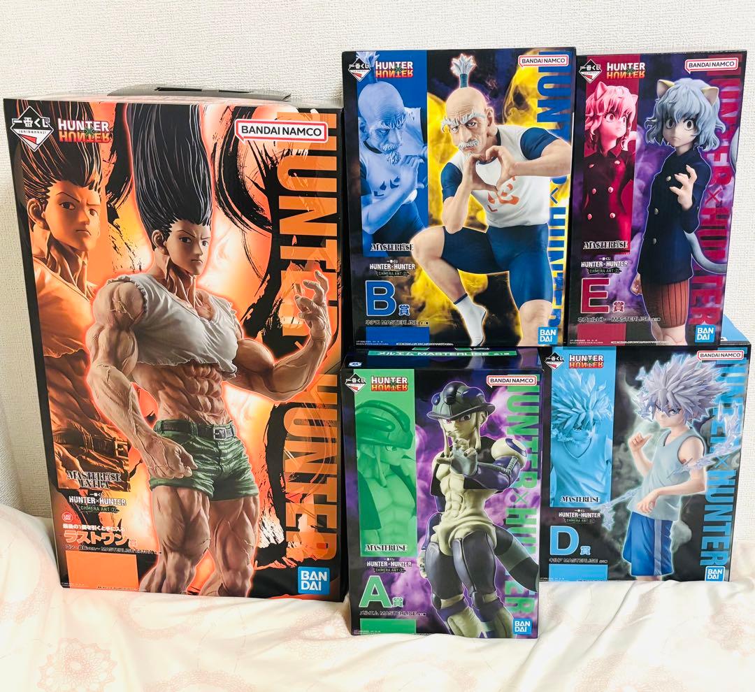 ハンターハンター　一番くじ　A賞 B賞 D賞 E賞　ラストワン