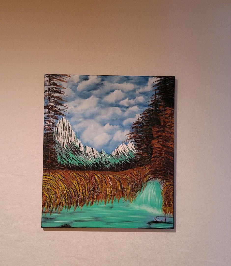 絵画 Spring in the valley