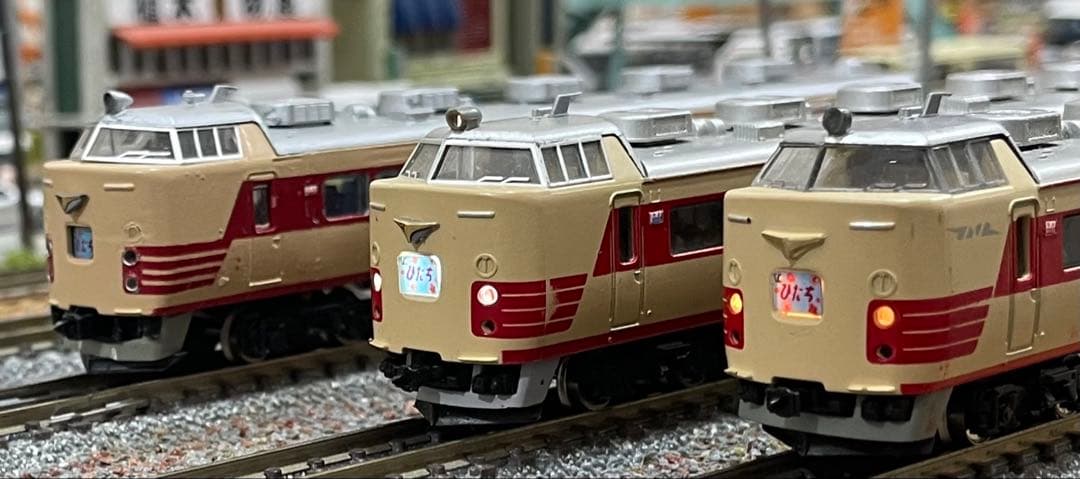 TOMIX 485系ひたち 9両セット＋１両 旧製品ジャンク