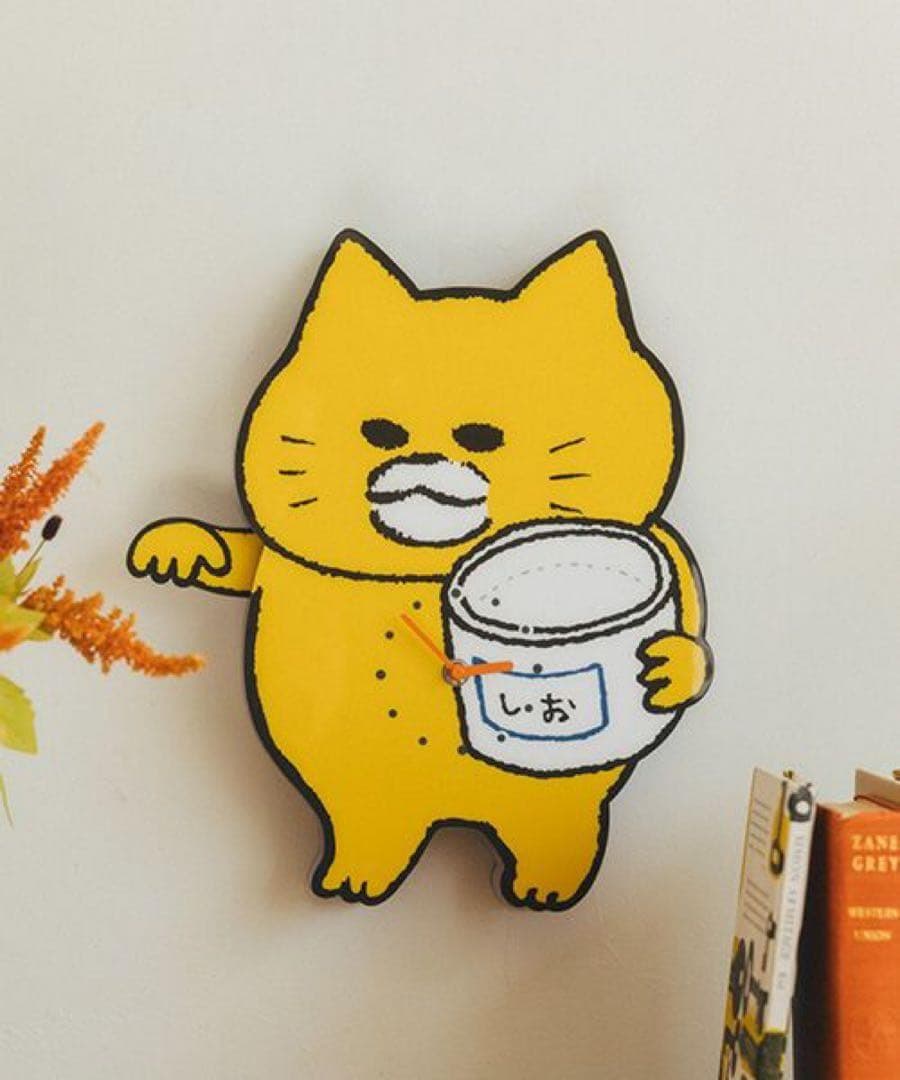 新品 ノラネコぐんだん スタジオクリップ 壁掛け時計