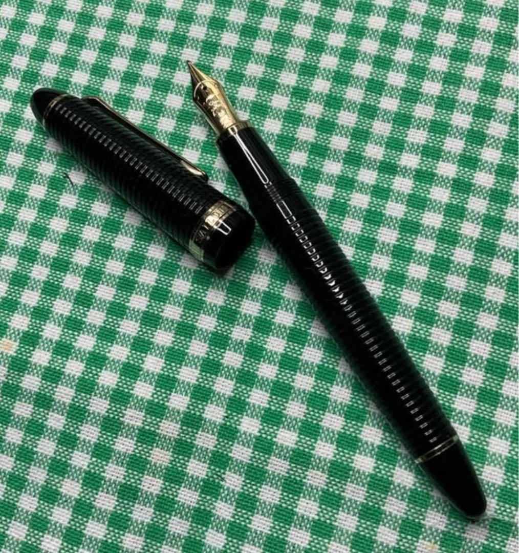 万年筆筆　セーラープロフィットギャザード　21金　長刀研ぎ　長原宣義ペン先