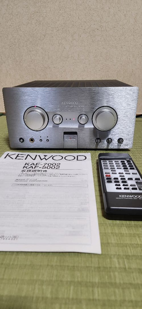 KENWOOD KAF-5002 プリメインアンプ 動作良好♪
