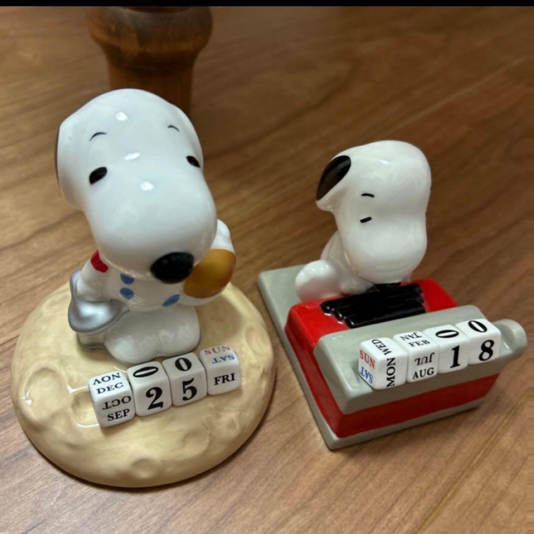 スヌーピー マリモクラフト万年カレンダー2種＆キーホルダー2種＆ハッピーセット
