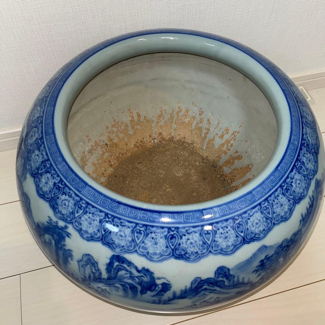 有田焼火鉢 骨董品　アンティーク