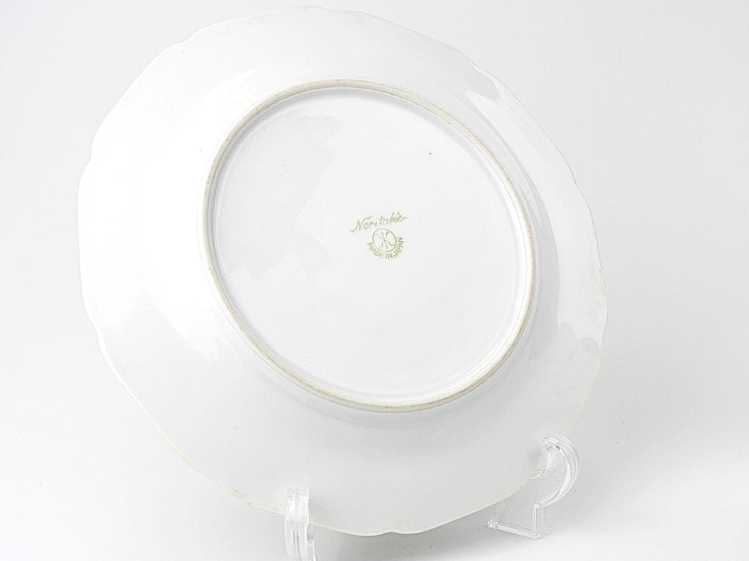 オールドノリタケ 金彩 ターコイズ 薔薇 カップ トリオ