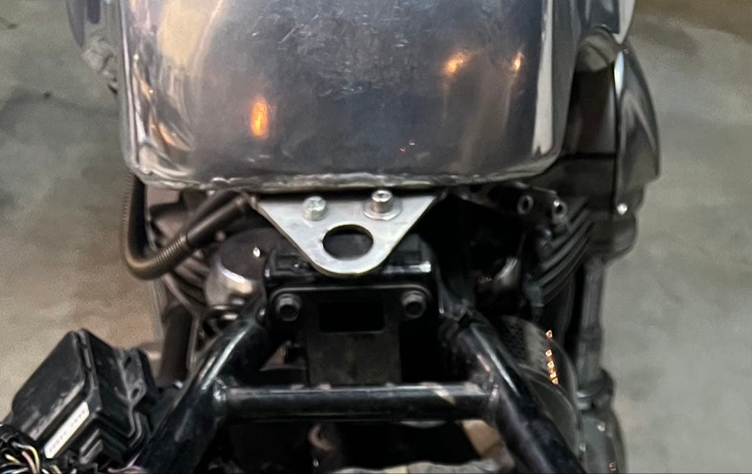 sr400 BSAアルミタンク　デイトナ