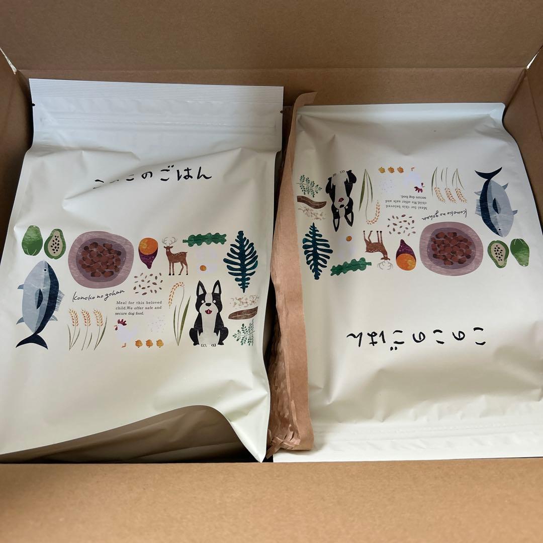 このこのごはん ・ドッグフード・4袋セット
