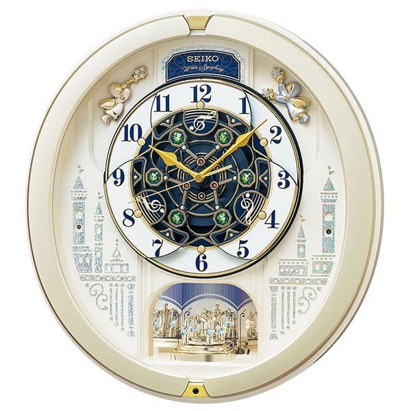 k*o様 SEIKO からくりメロディ電波時計 オーバル型 全39曲　動作品
