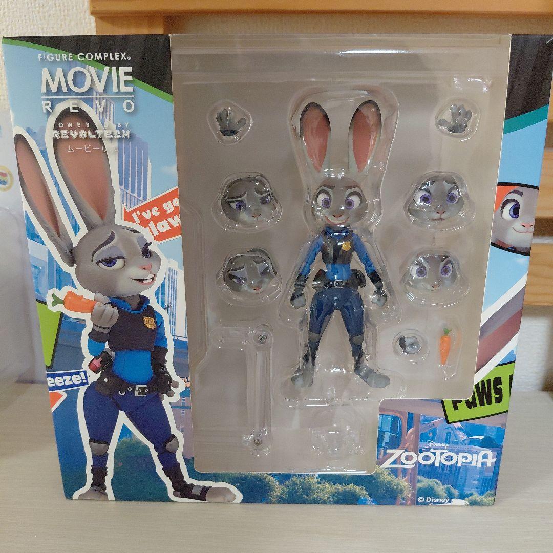 ぴ*ん様 ズートピア　リボルテック ジュディ・ホップス ムービーリボ　フィギュア