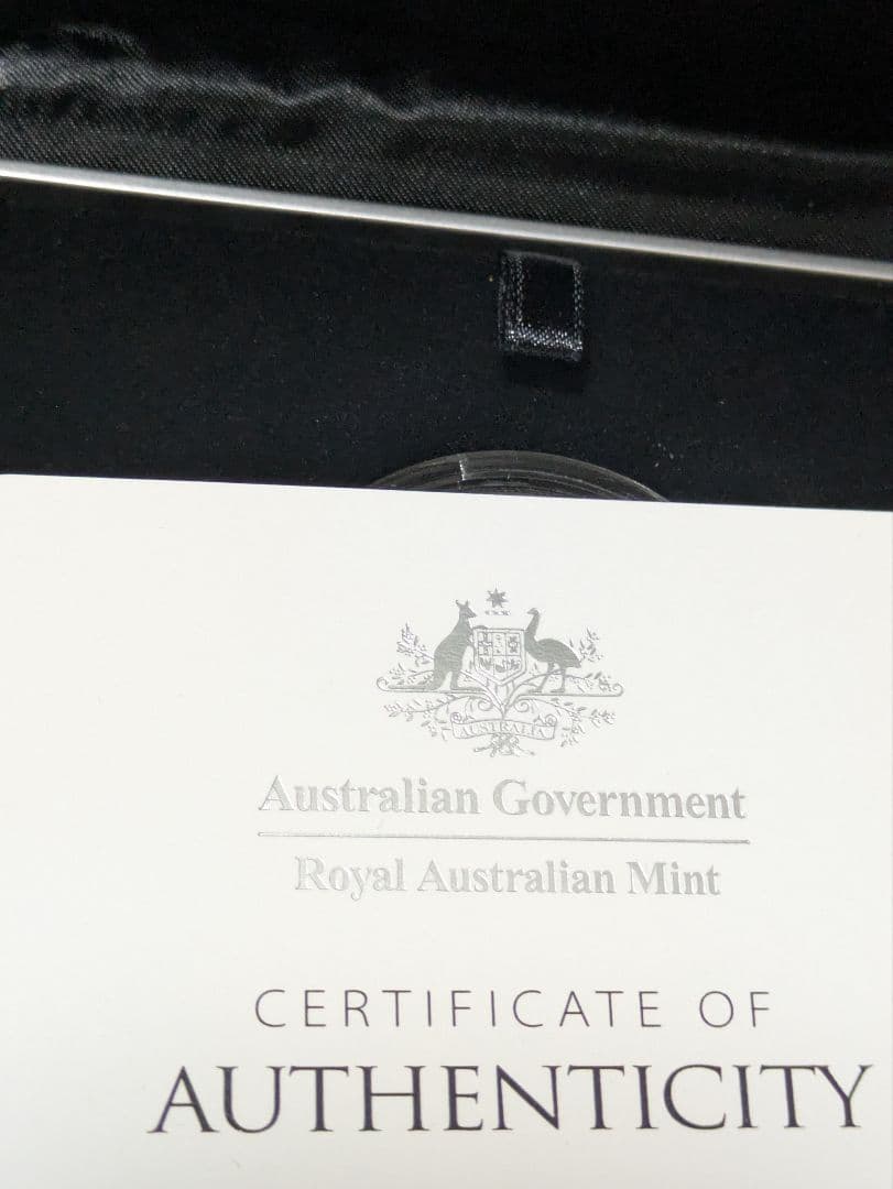 オーストラリア絶滅危惧動物純銀１オンス2セット