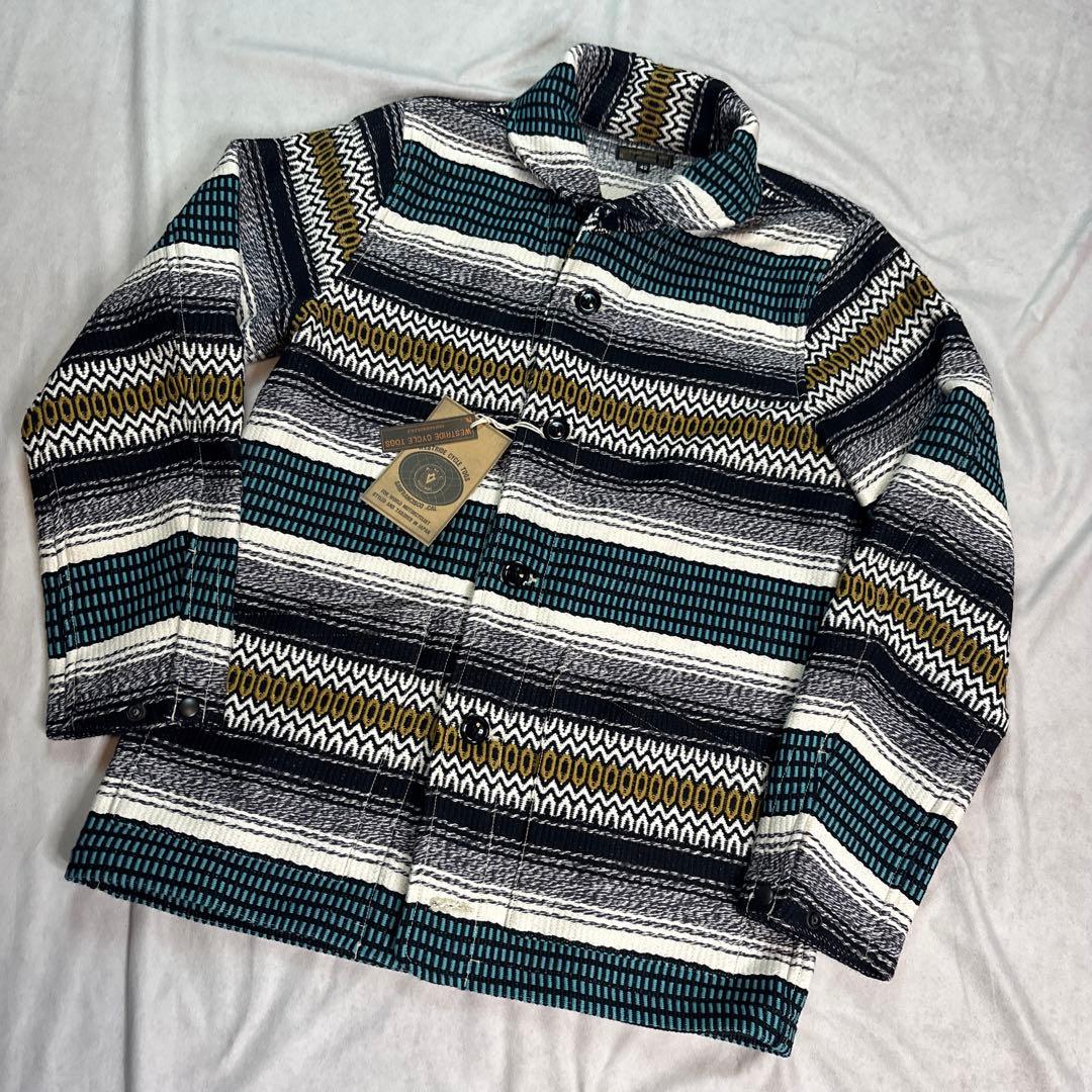 【美品】WESTRIDE ウエストライド　ニット ジャケット
