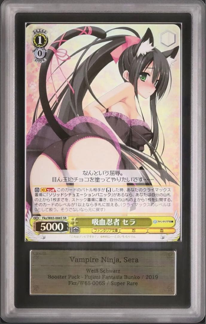ARS 10+ ヴァイス　吸血忍者 セラ SR 富士見ファンタジア文庫