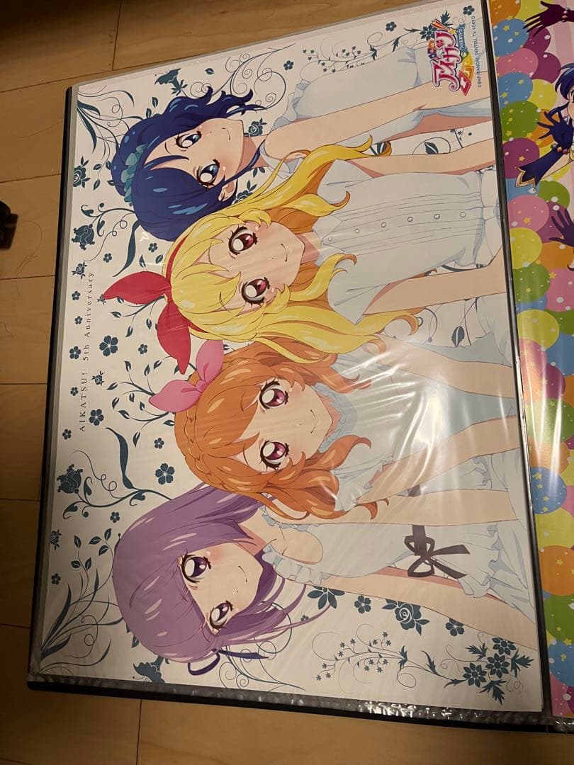 アイカツ　5周年　アニメイト　ポスター