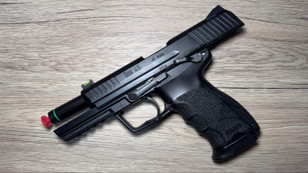 【美品】東京マルイ HK45 ガスブローバック 内部カスタム済み