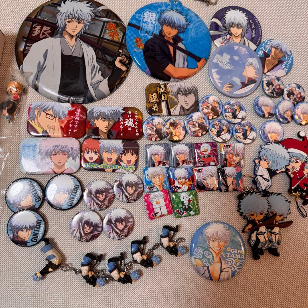 銀さん　銀魂 万事屋セット バッジ・