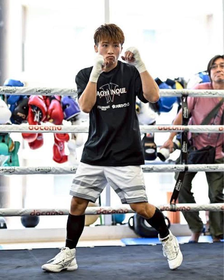 明日発送！井上尚弥×アフマダリエフ 後援会Tシャツ『L』