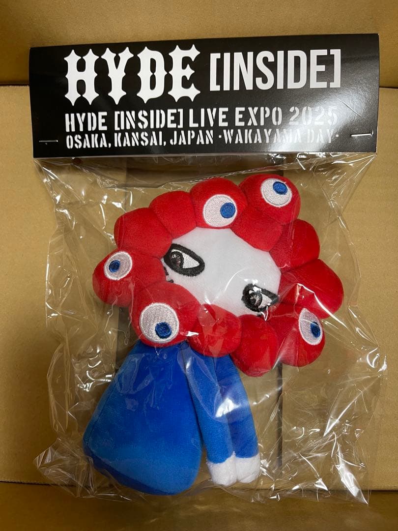 【新品未開封】　HYDE [INSIDE] LIVE ミャクミャク　ぬいぐるみ