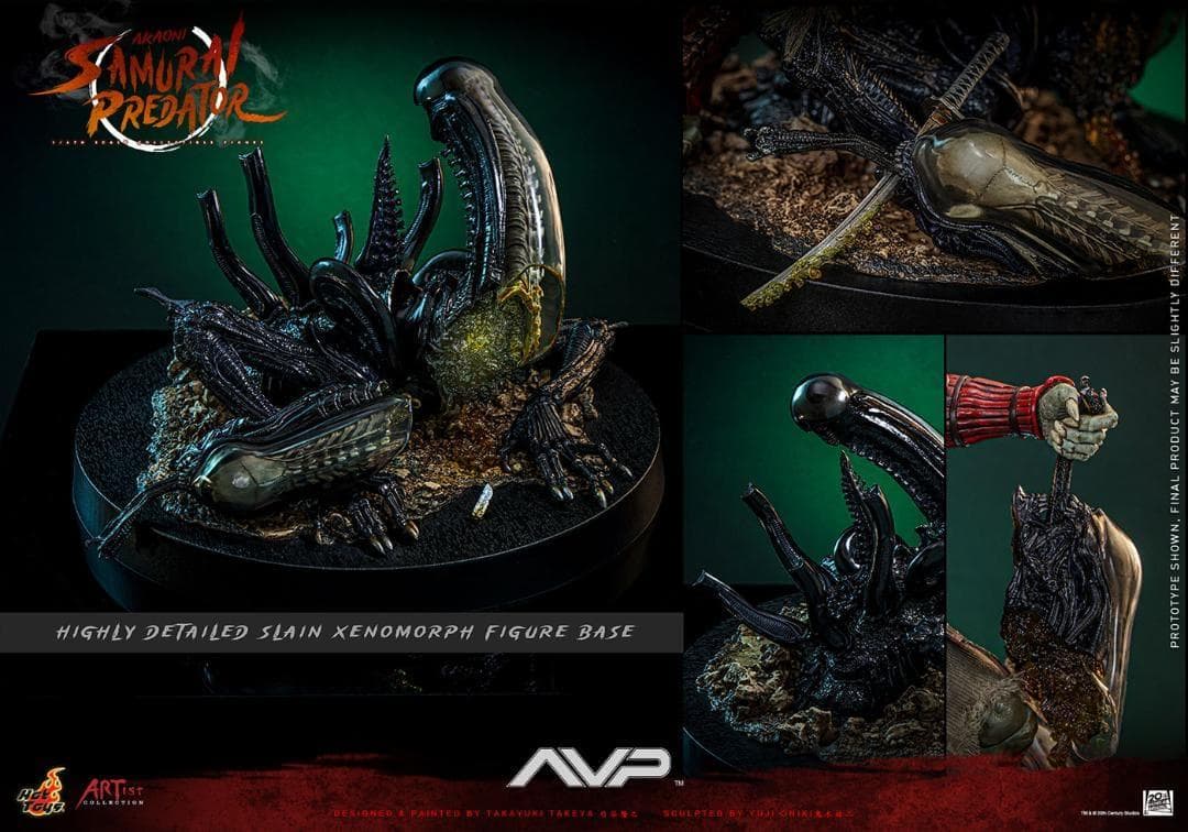ホットトイズ 1/6 エイリアン プレデター 赤鬼サムライ・プレデター AC06