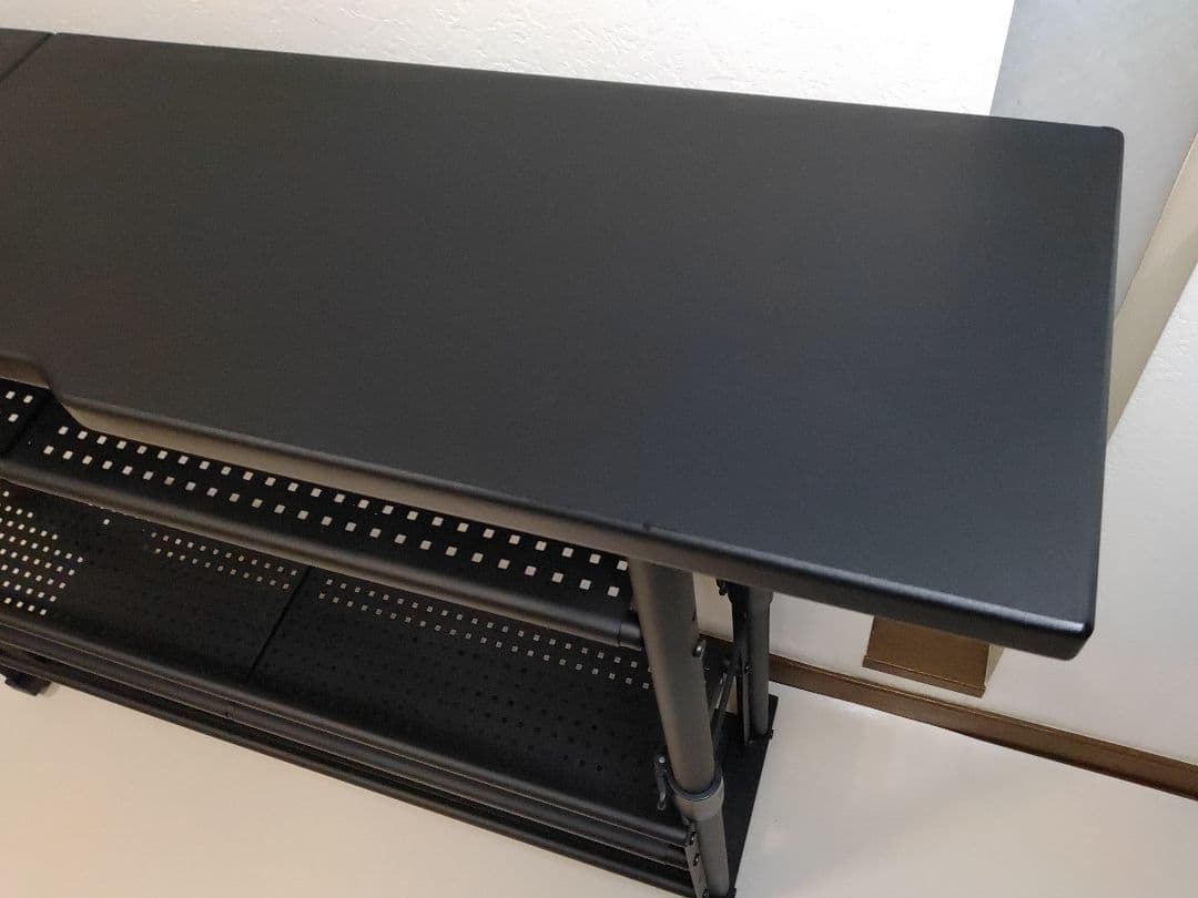 バウヒュッテ　Bauhutte　エクステンションデスク　BHC−1200H−BK