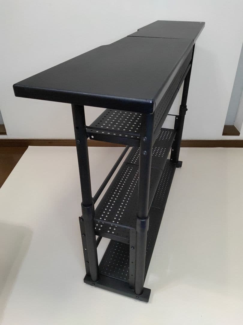 バウヒュッテ　Bauhutte　エクステンションデスク　BHC−1200H−BK