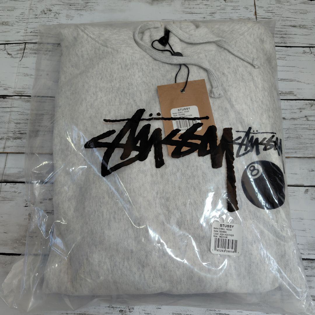 リピート購入　ステューシー 8BALL PULL OVER ズ グレー