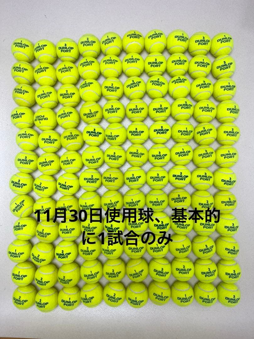 ダンロップフォート120球　中古品　NO1
