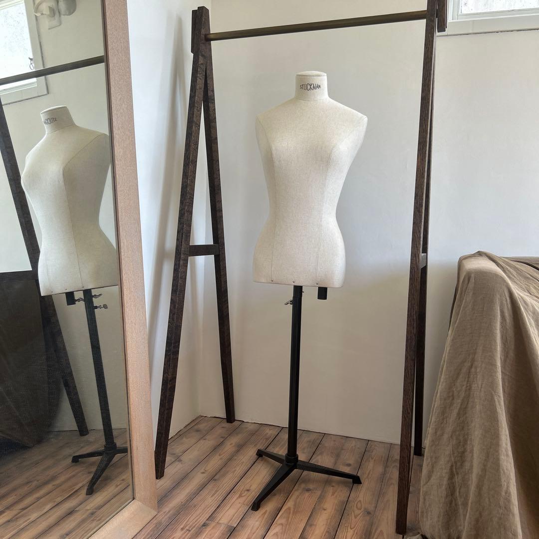 STOCKMAN マネキン 布製 黒スタンド