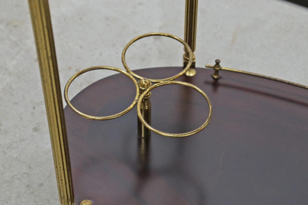 ヴィンテージ クラシカル トローリー キッチン ワゴン シェルフ キャスター