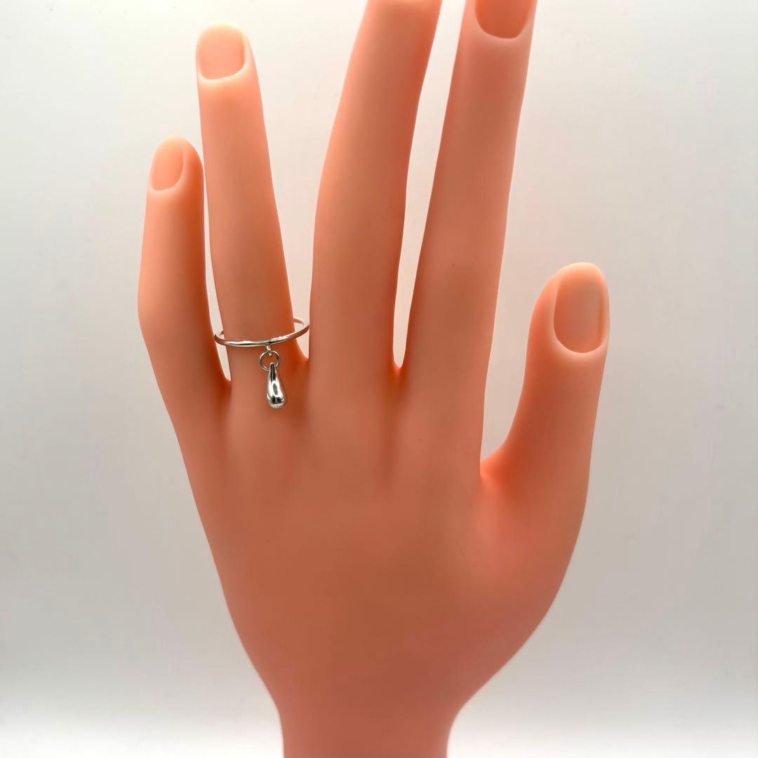 【本日迄】 TIFFANY&Co. ティアドロップリング　12号 925