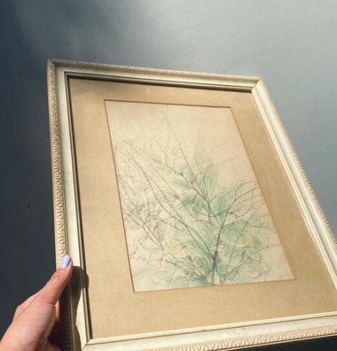 草花　絵画