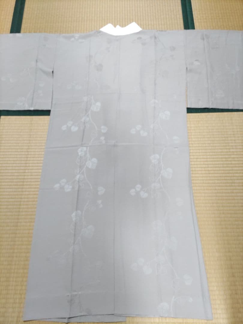 イルセ　茶系　新品未使用品　銀花仙　正絹訪問着長襦袢セット