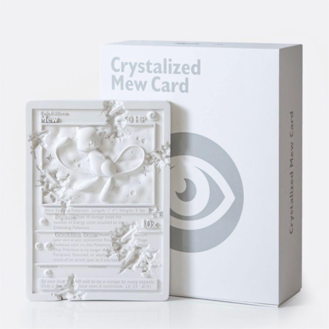 新品未開封！Daniel Arsham x Pokémon Mew Card