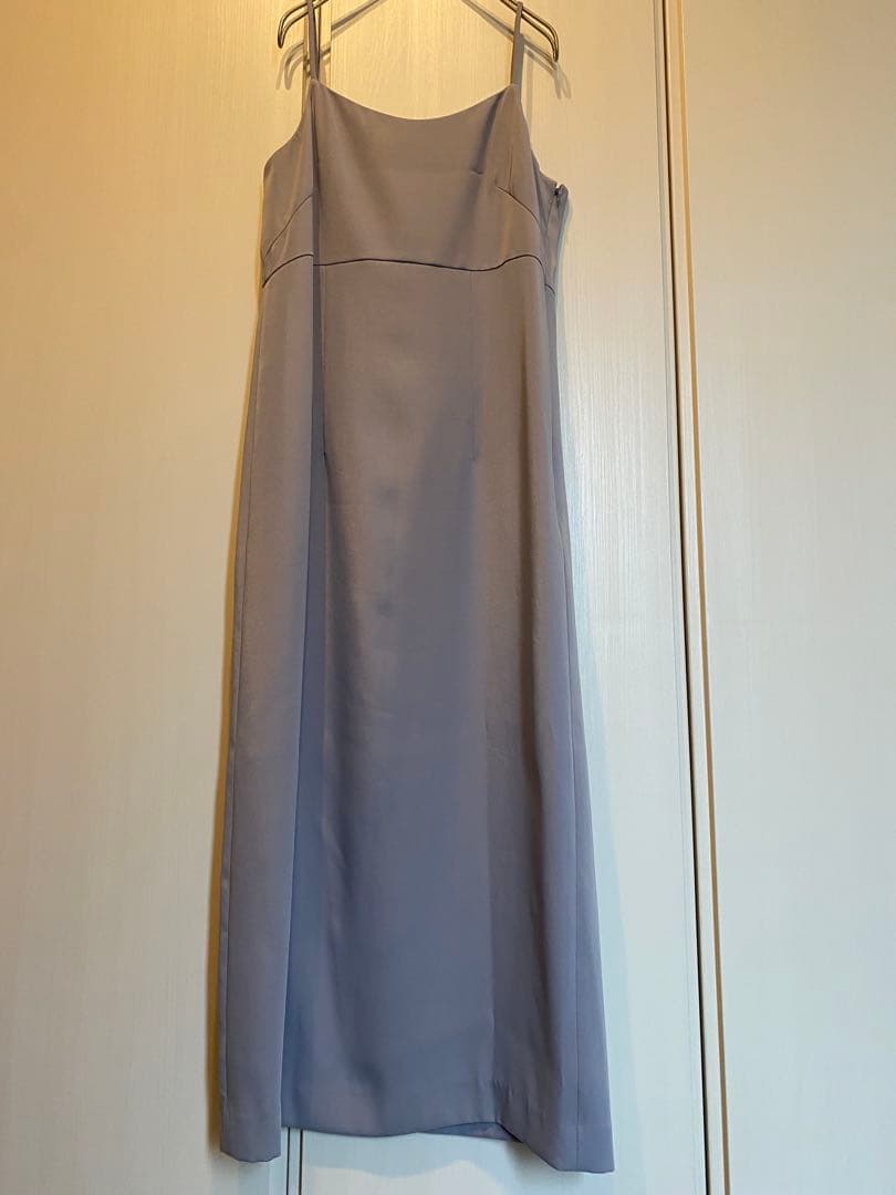 タグ付　URBANRESEARCH ブラウスレイヤードドレス FREE サックス