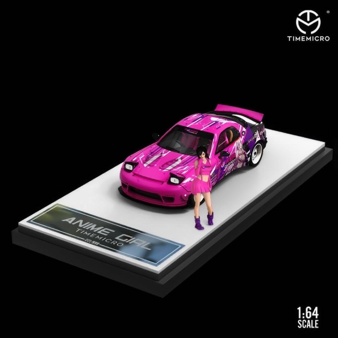 TIME Micro 1/64 マツダ RX7 FD ロケットバニー 痛車