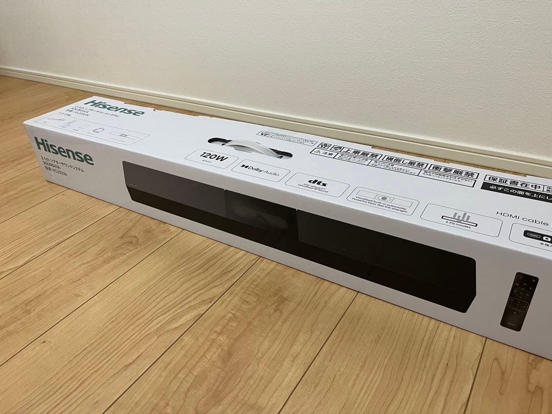 Hisense 2.1ch シアターサウンドシステム　スピーカー　サウンドバー