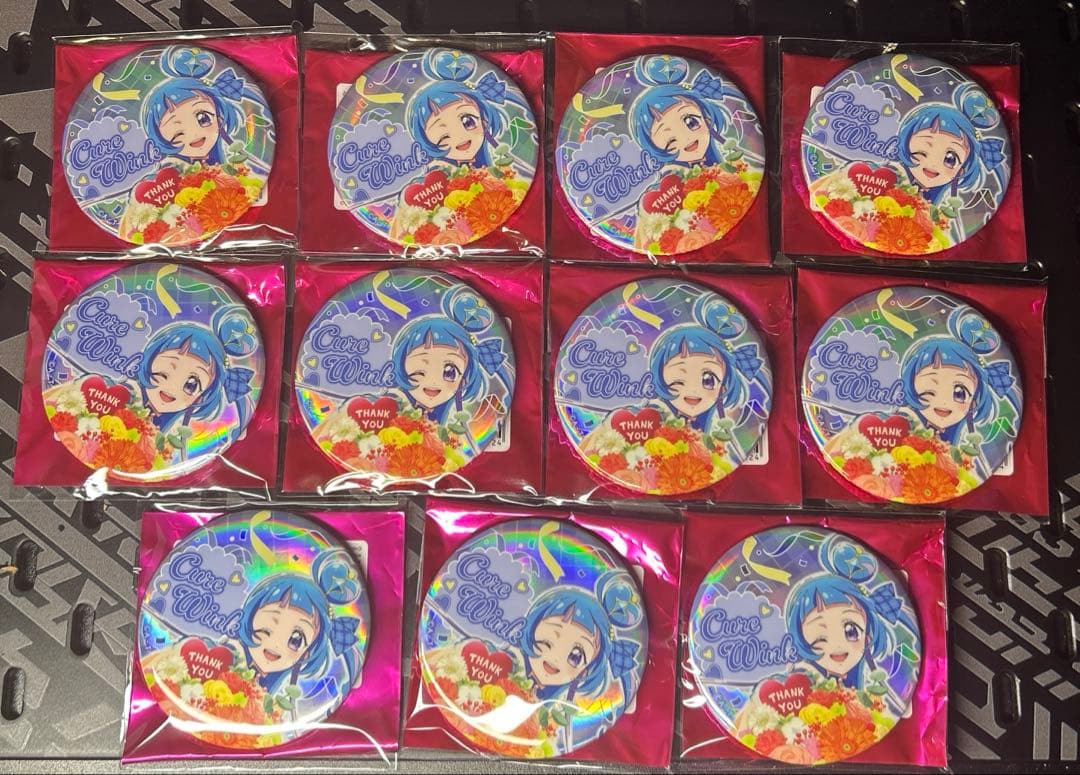 キミとアイドルプリキュア ドリームステージ 缶バッジ キュアウインク 11個
