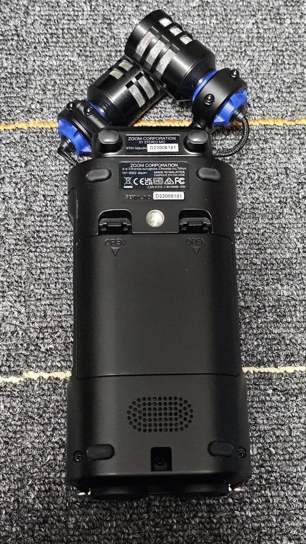 ZOOM H5studio ハンディレコーダー
