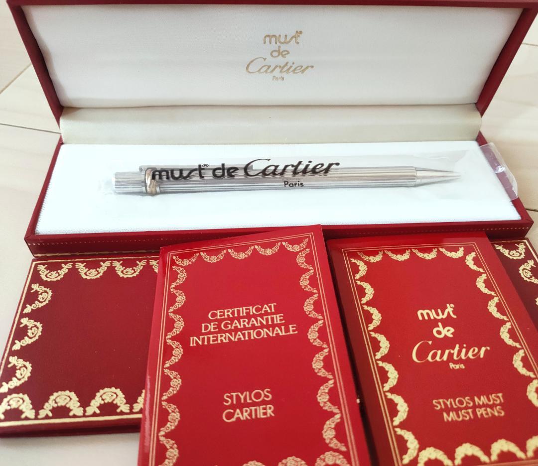 新品未開封　Cartier　カルティエ　トリニティ 　ボールペン　シルバー