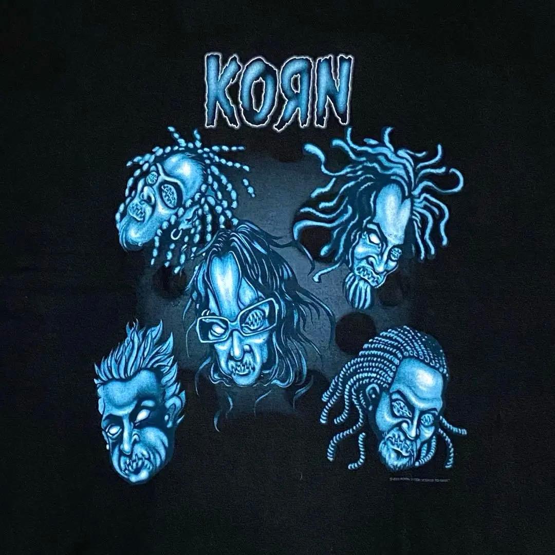 00s KORN バンドTシャツ コーン BAND ロック ROCK