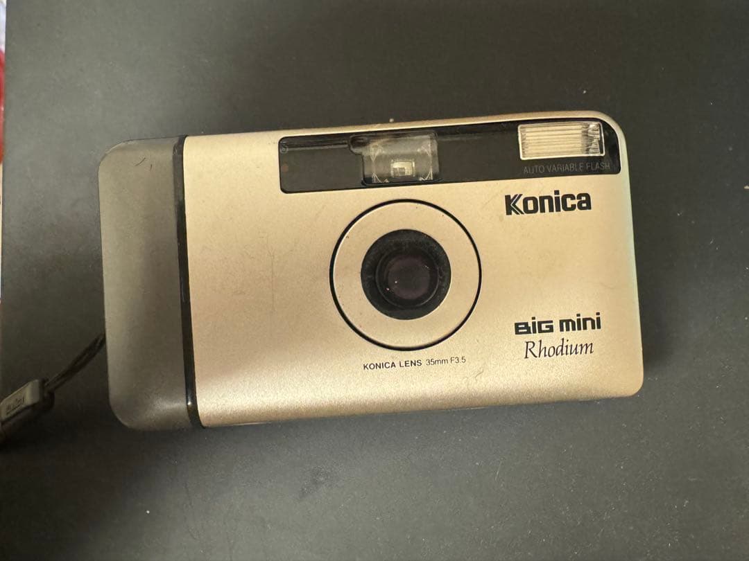 動作確認済　Konica BIG mini Rhodium