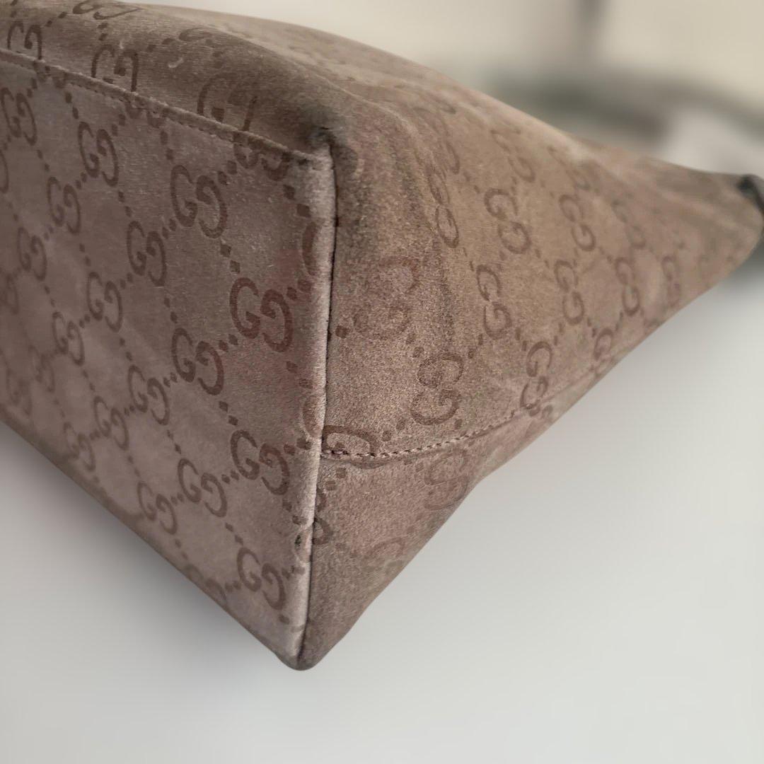 Gucci グッチ バンブー GGキャンバス ショルダーバッグ