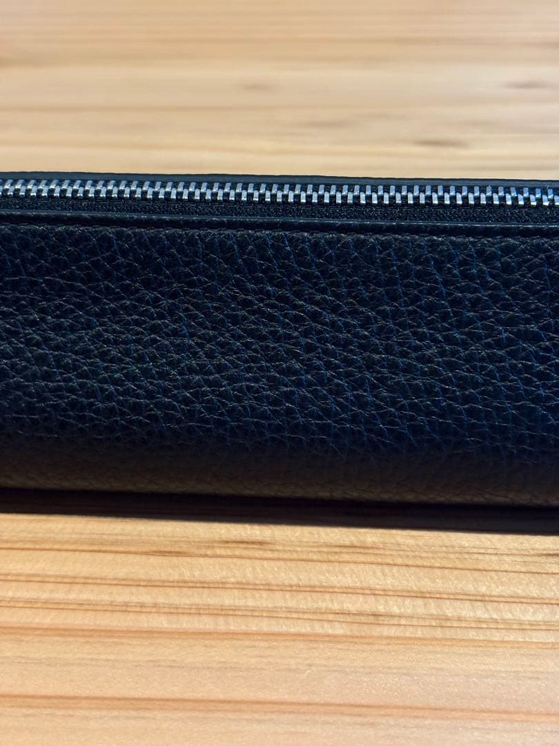 【美品】SMYTHSON/スマイソン/ペンケース/レザー/ブラック