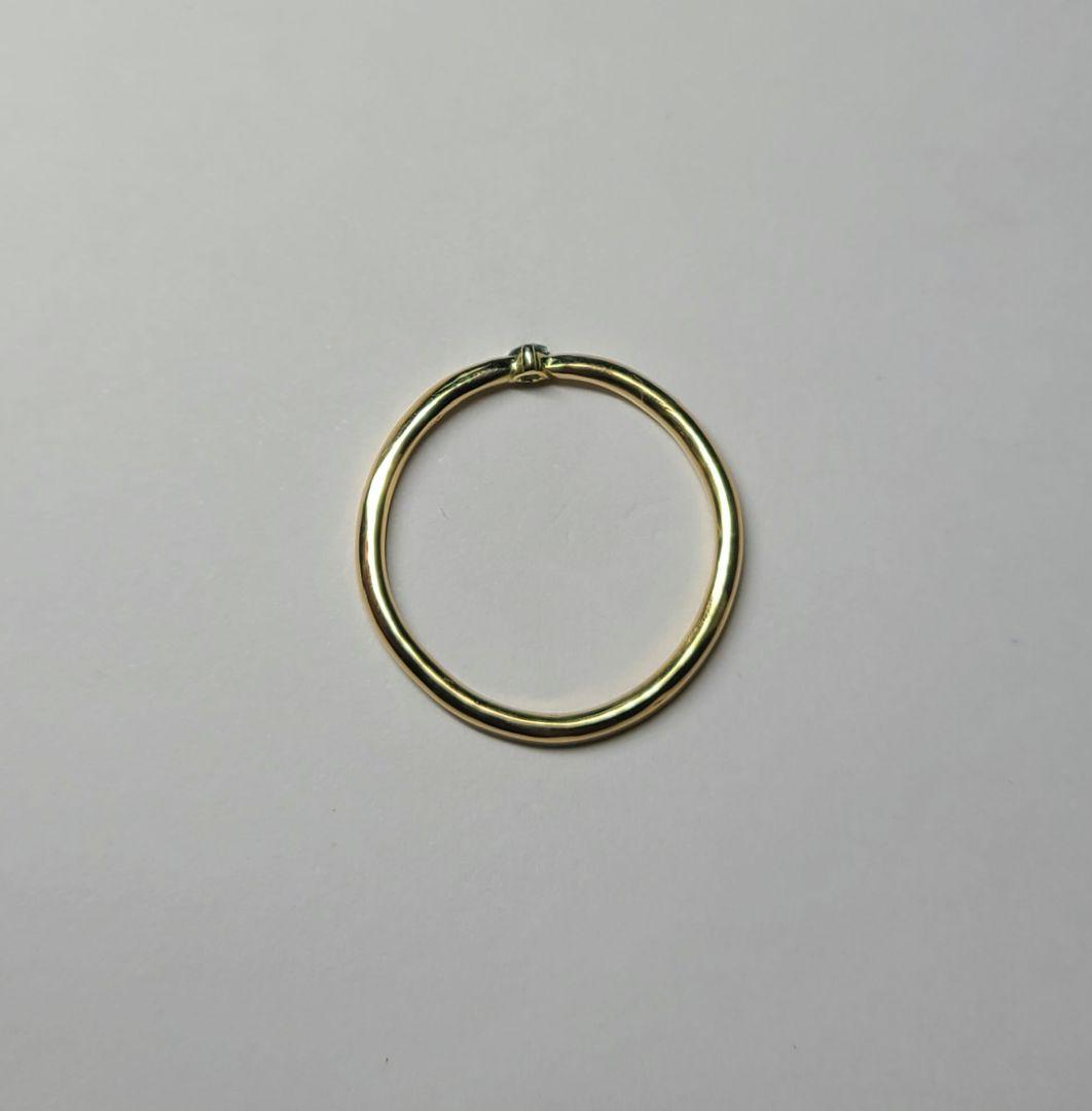 みるくる★ブラジルバターリャパライバトルマリンリング18金★