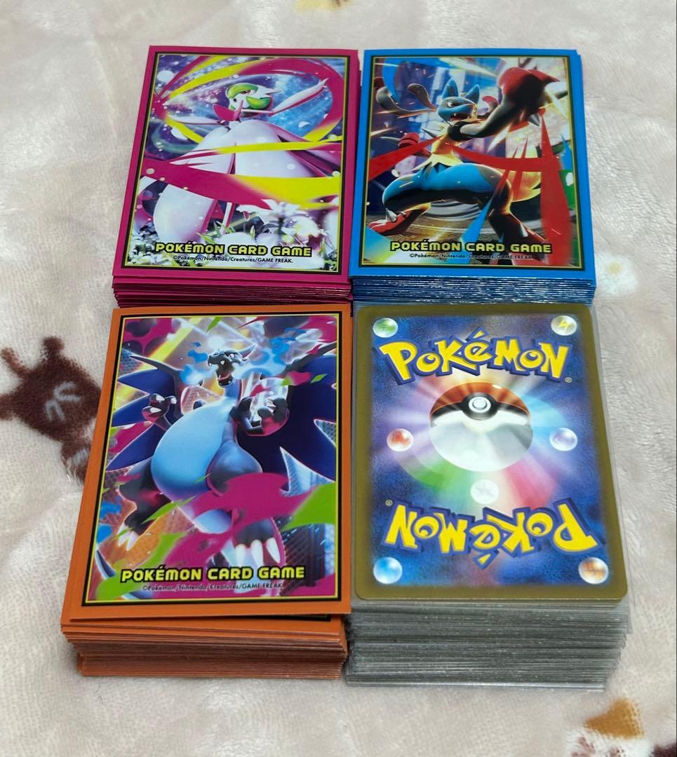 ポケモンカード　引退　デッキ4個　メガゲンガー　サーナイトプレイマット付き