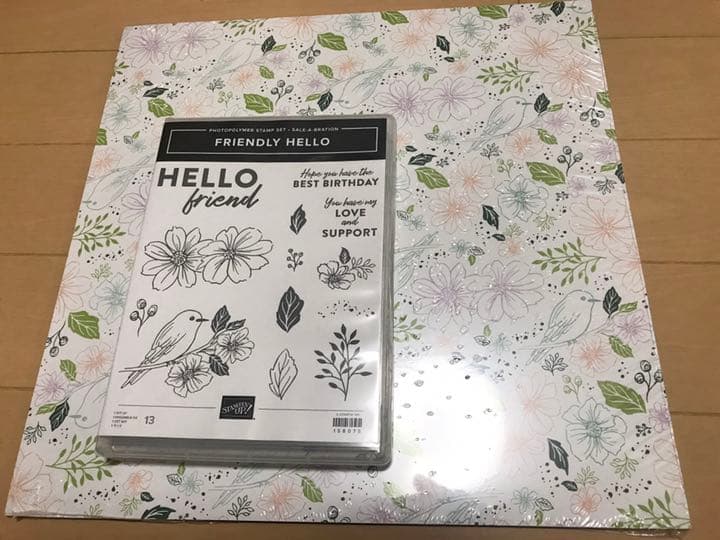 331新品未使用 スタンピンアップ スタンプ ペーパー