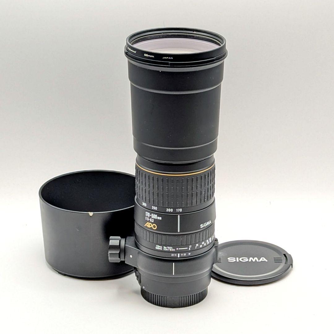 レンズ(ズーム) SIGMA APO 170-500mm f5-6.3 Canon