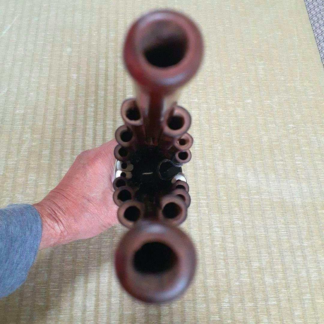 雅楽　笙　本煤竹　乱節