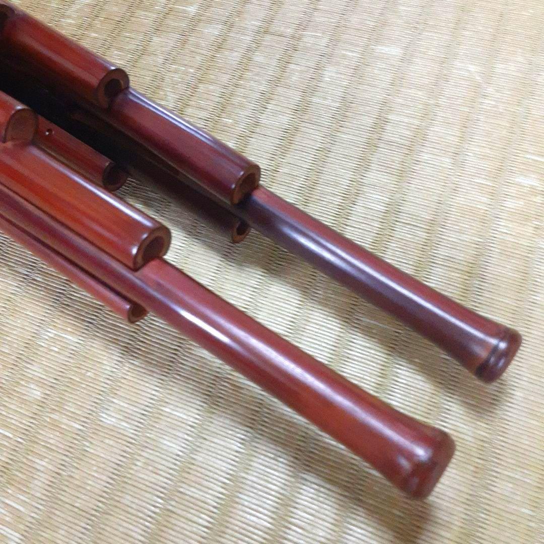 雅楽　笙　本煤竹　乱節